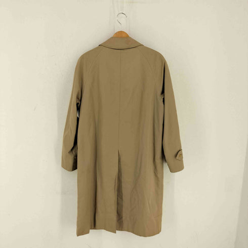 バーバリーズ BURBERRYS 70-80s 裏地ノバチェック ウールライナー 比翼 ステンカラーコート メンズ  34 REGULAR